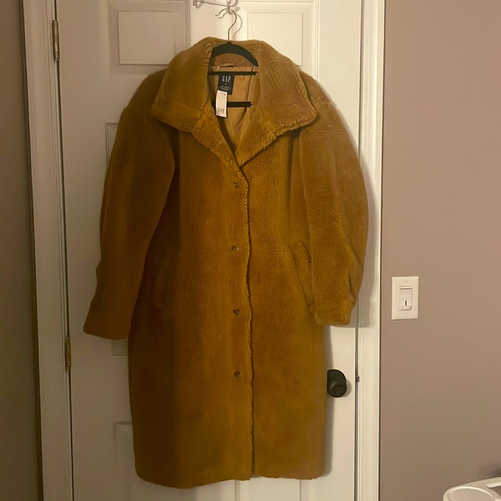 Relaxed Sherpa coat Gap size S
